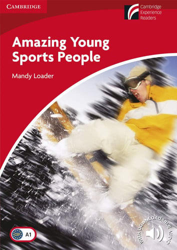 Front Cover Of Amazing Young Sports People Level 1 Beginner Elementary