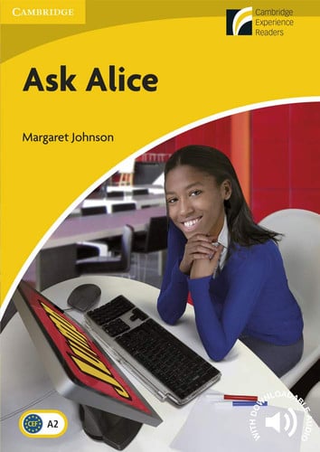 Front Cover Of Ask Alice Level 2 Elementary Lower intermediate