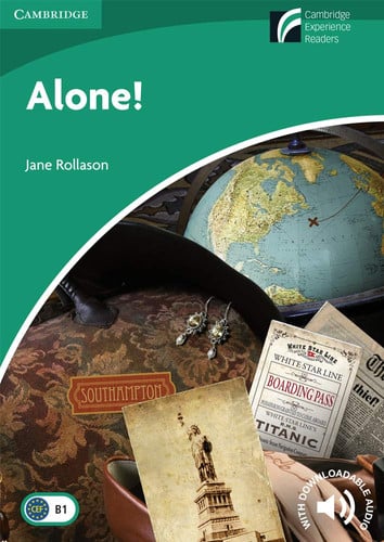 Front Cover Of Alone Level 3 Lower intermediate
