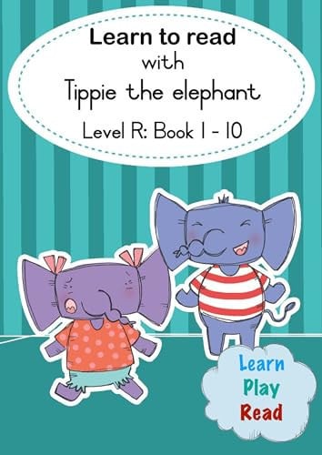 Front Cover Of Learn to read Level R- Boxset 10 Tippie