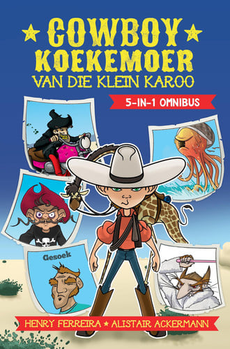 Front Cover Of Cowboy Koekemoer omnibus 5-in-1