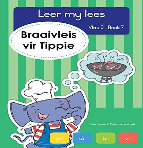 Front Cover Of Leer my lees (Vlak5) 7: Tippie braai vleis
