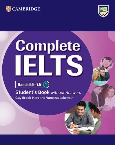 Front Cover Of Bands 6.5-7.5 Student's Book without answers