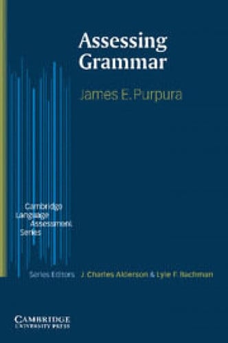 Front Cover Of Assessing Grammar