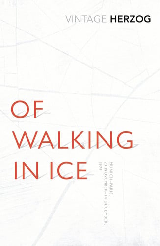 Front Cover Of Vintage Red Spine: Of Walking In Ice