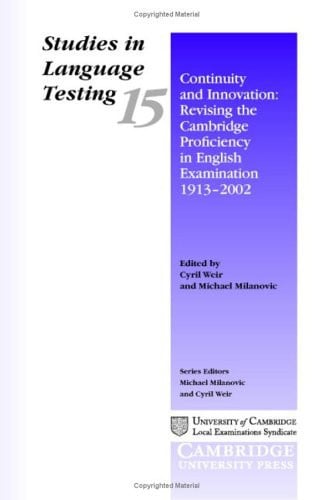 Front Cover Of Continuity and Innovation