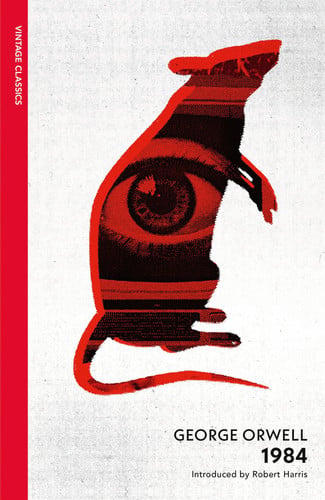 Front Cover Of Vintage Red Spine: 1984