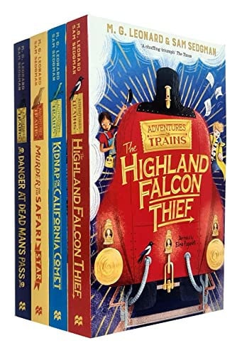 Front Cover Of Adventures On Trains 4 Copy Shrink Wrap