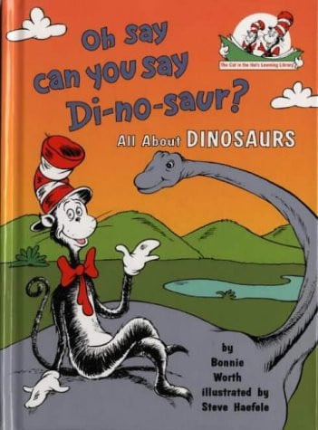 Front Cover Of Learn Lib Oh Say You Can Dinsaur Pb