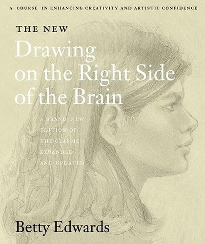 Front Cover Of New Drawing On Right Side Of Brain Tpb