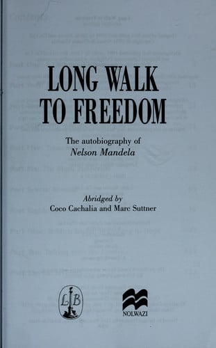 Front Cover Of Long Walk To Freedom