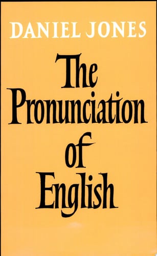 Front Cover Of The Pronunciation of English 0