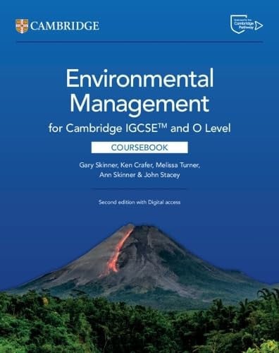 Front Cover Of Cambridge International IGCSE™ and O Level Environmental Management Coursebook with Digital Access (2 Years)