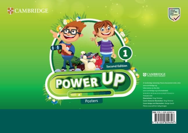 Front Cover Of Power Up 2ed Level 1 Posters