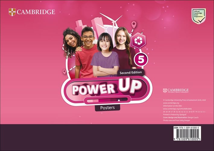 Front Cover Of Power Up 2ed Level 5 Posters