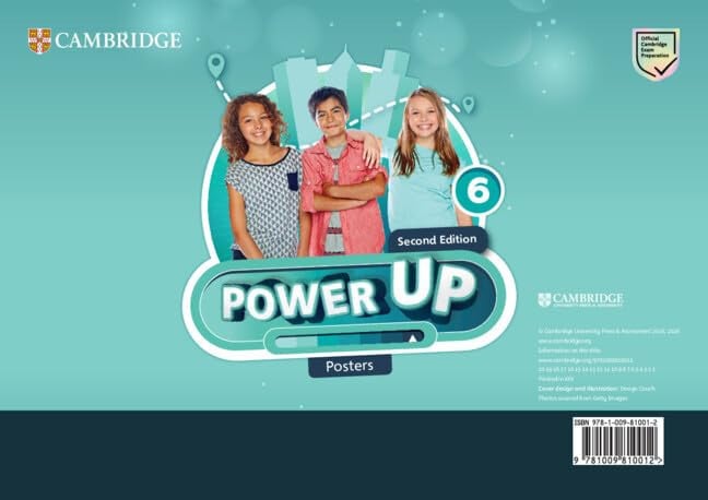 Front Cover Of Power Up 2ed Level 6 Posters