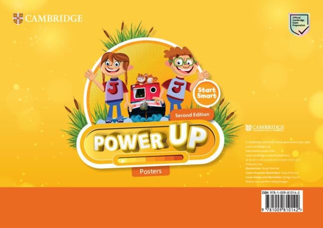 Front Cover Of Power Up 2ed Starter Start Smart Poster