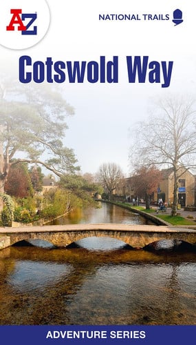 Front Cover Of A-Z Adventure Series Cotswold Way 3Rd Ed