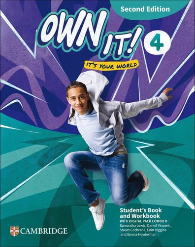 Front Cover Of Level 4 Student's Book and Workbook with Digital Pack Combo B