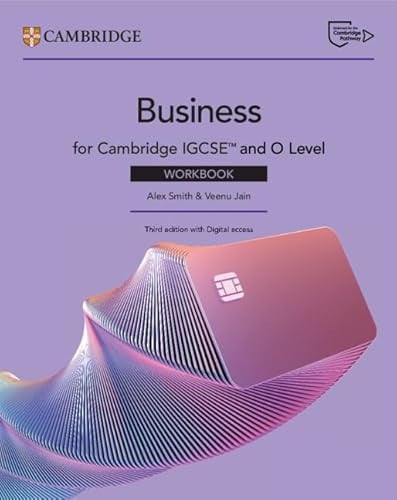 Front Cover Of Cambridge IGCSE™ and O Level Business Workbook with Digital Access (2 Years)