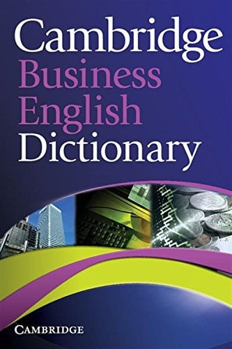Front Cover Of Cambridge Business English Dictionary
