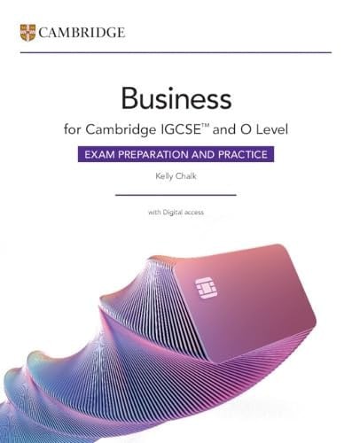 Front Cover Of NEW Cambridge IGCSE™ and O Level Business Exam Preparation and Practice with Digital Access (2 Years)