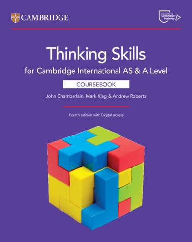 Front Cover Of NEW Cambridge International AS & A Level Thinking Skills Coursebook with Digital Access (2 Years)