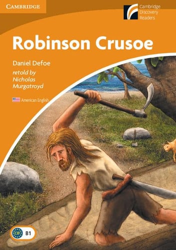 Front Cover Of Robinson Crusoe Level 4 Intermediate American English