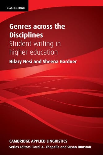 Front Cover Of Genres across the Disciplines