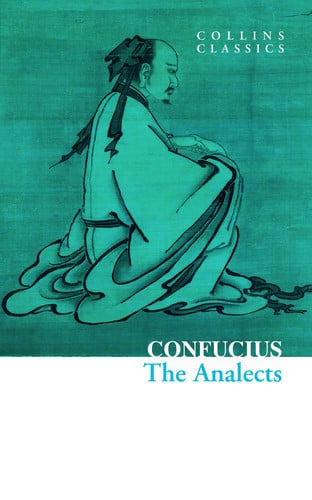 Front Cover Of Collins Classics Analects Pb