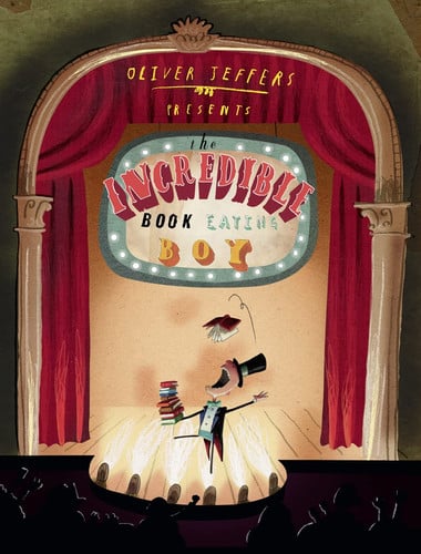 Front Cover Of Incredible Book Eating Boy Pb