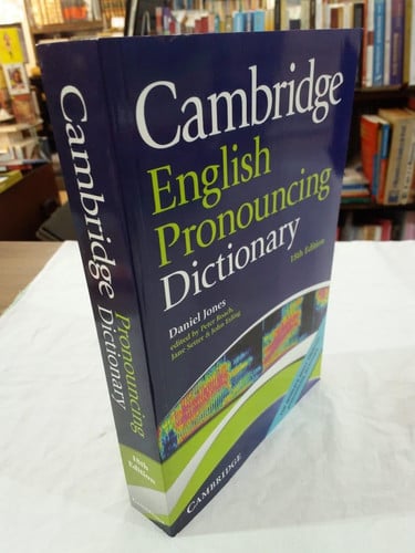 Front Cover Of Cambridge English Pronouncing Dictionary