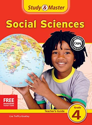Front Cover Of Study & Master Social Sciences Teacher's Guide Grade 4