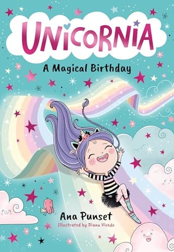 Front Cover Of Unicornia 02: A Magical Birthday Pb