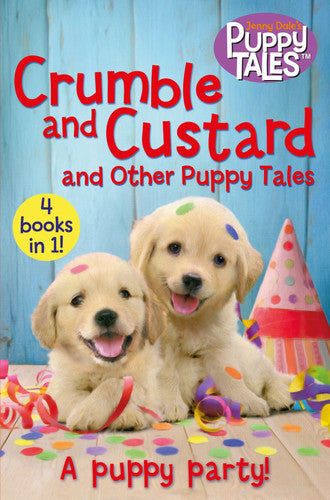 Front Cover Of Crunble And Custard And Other Puppy Tales