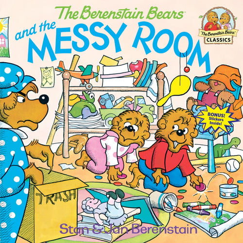 Front Cover Of Berenstain Bears: Messy Room