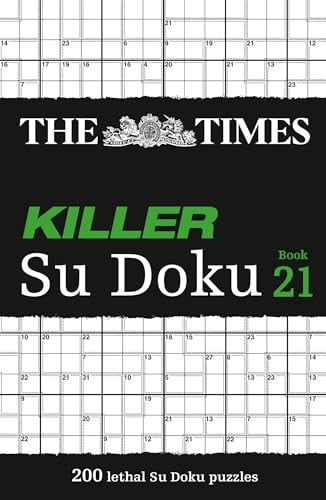 Front Cover Of Times Killer Su Doku Book 21 Pb