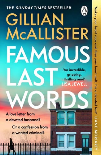Front Cover Of Famous Last Words