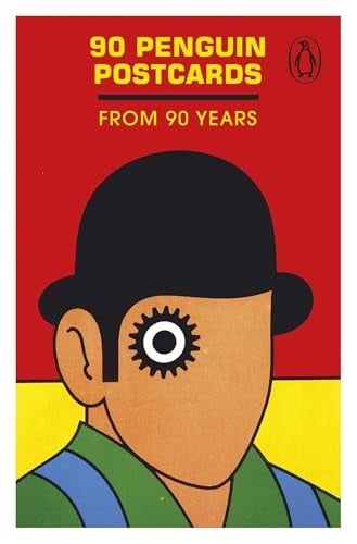 Front Cover Of Penguin 90th Anniversary Postcards