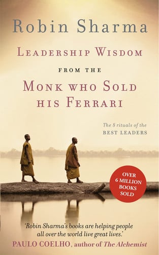 Front Cover Of Leadership Wisdom Monk Sold Ferrari Tpb