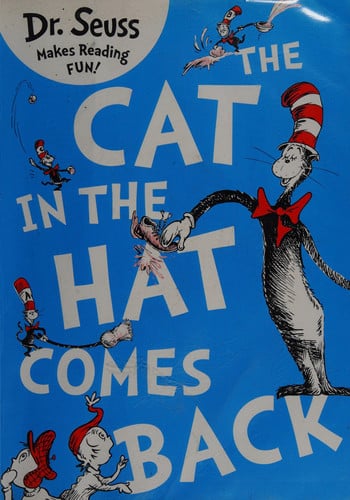 Front Cover Of Cat In Hat Comes Back Picture Bk Pb