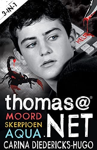 Front Cover Of Thomas@omnibus 1 (moord, aqua, skerpioen)