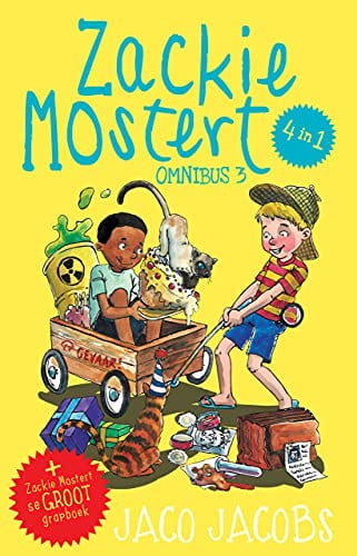 Front Cover Of Zackie Mostert  omnibus 3 (boek 11-14)