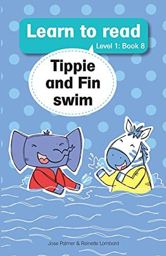 Front Cover Of Learn to read (Level 1) 8: Tippie and Fin swim
