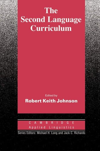 Front Cover Of The Second Language Curriculum
