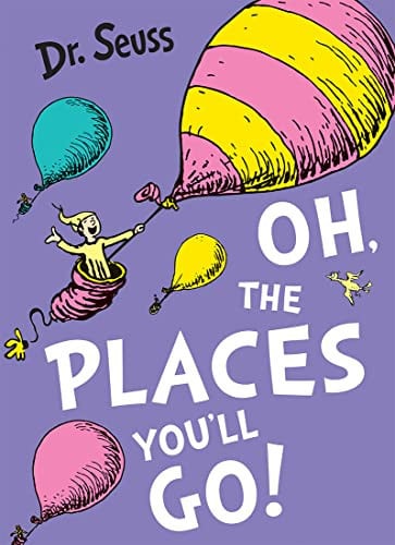 Front Cover Of Oh Places Youll Go Picture Bk Pb