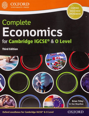 Front Cover Of Cambridge IGCSE��� and O Level Economics Coursebook with Digital Access (2
