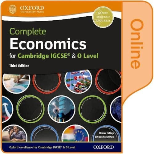 Front Cover Of DIGITAL - Oxford Complete Economics for Cambridge IGCSE�� and O Level Online Student