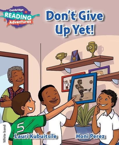 Front Cover Of White Don’t Give Up Yet!  