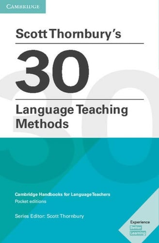 Front Cover Of Scott Thornbury s 30 Language Teaching Methods Pocket Editions